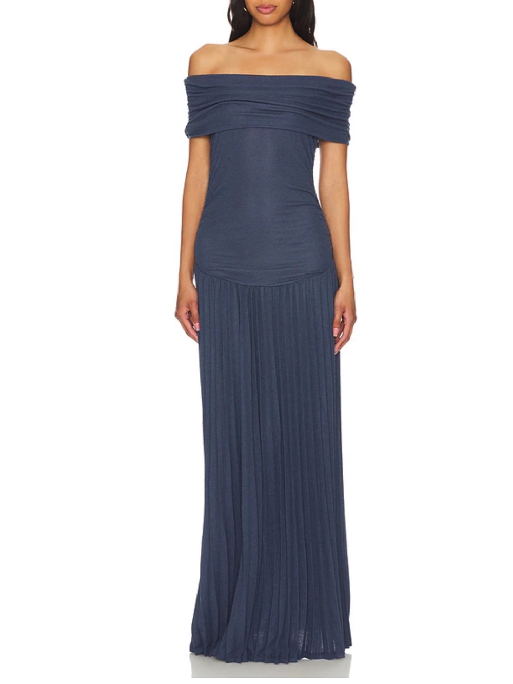 Lioness field of dreams maxi dress blue
